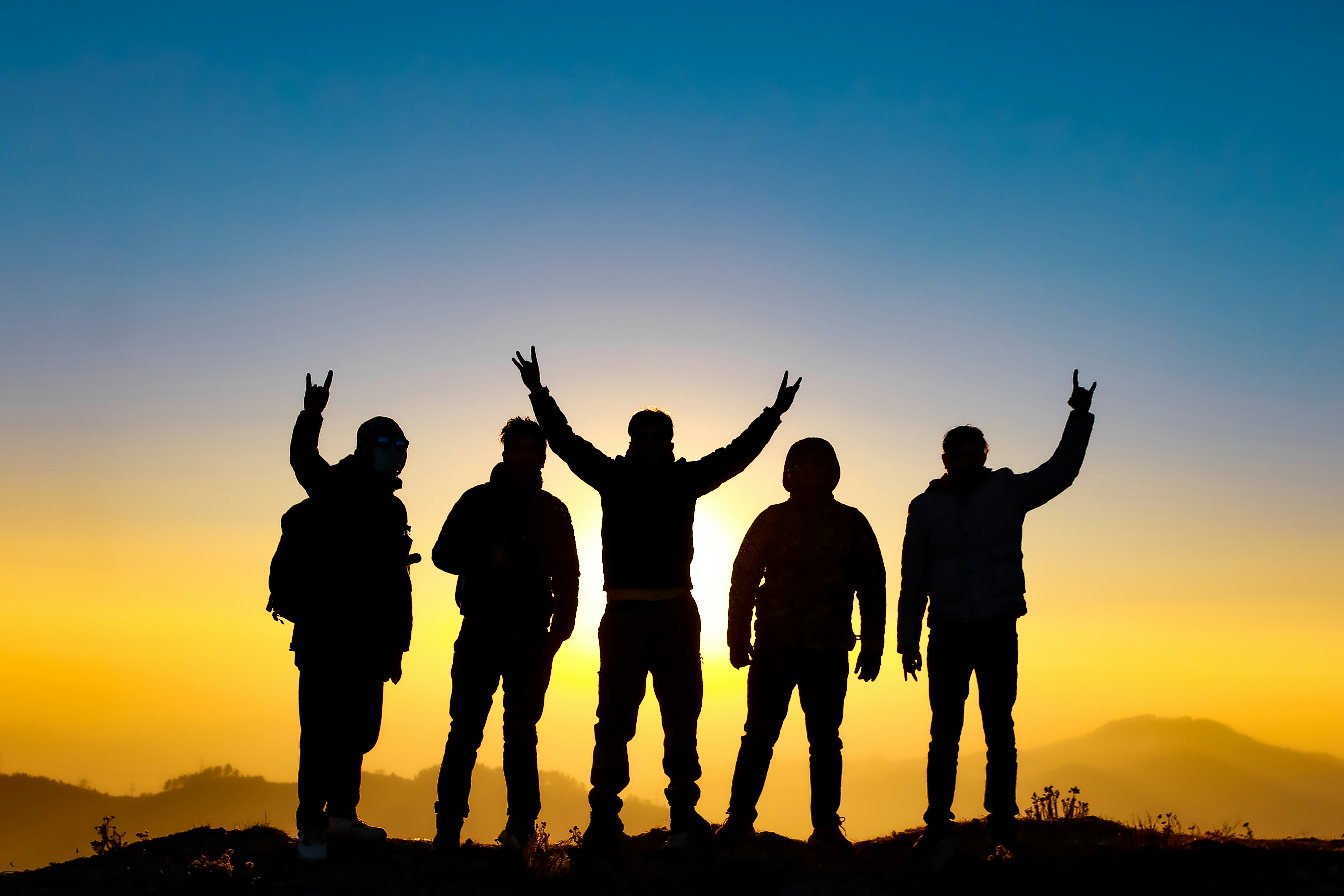 Hiking team
